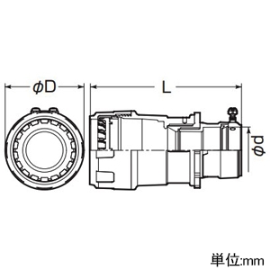 未来工業 コンビネーションカップリング 難燃性 ミラレックスF30⇔厚鋼電線管(ねじ無)28 Oリング付 コンビネーションカップリング 難燃性 ミラレックスF30⇔厚鋼電線管(ねじ無)28 Oリング付 FEGN-30DB 画像2