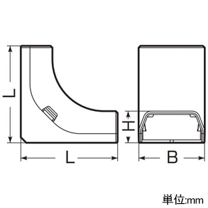 未来工業 大入ズミ Eモール付属品 屋外・屋内兼用 1号 チョコレート 大入ズミ Eモール付属品 屋外・屋内兼用 1号 チョコレート EMIL-1T 画像2