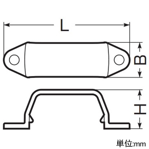 未来工業 両サドル Eモール付属品 屋外・屋内兼用 2号 チョコレート 両サドル Eモール付属品 屋外・屋内兼用 2号 チョコレート EMST-2T 画像2