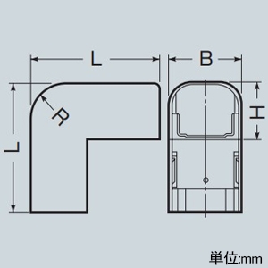 未来工業 ダクト出ズミ スッキリライン(E)用 70型 ダークグレー ダクト出ズミ スッキリライン(E)用 70型 ダークグレー GKD-70DG 画像2