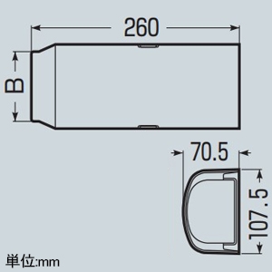 未来工業 分岐ソケット ベース付き スッキリライン(E)用 100型 アダプター付 黒 分岐ソケット ベース付き スッキリライン(E)用 100型 アダプター付 黒 GKYB-100K 画像2