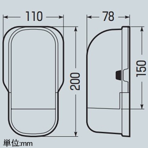 未来工業 【受注生産品】冷媒管カバー 隠ぺい配管用部材 フレアカバー用 70型 チョコレート 【受注生産品】冷媒管カバー 隠ぺい配管用部材 フレアカバー用 70型 チョコレート GIC-70T 画像2