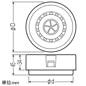 未来工業 風速増強アタッチメント シロッコファン 多翼送風機 専用 適合ダクト100 開口面積9.3&#13216; 風速増強アタッチメント シロッコファン 多翼送風機 専用 適合ダクト100 開口面積9.3&#13216; AIA-100 画像2