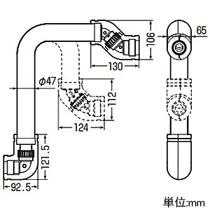 未来工業 マルチドレンホース パッケージエアコン用 ホース長さ1000mm マルチドレンホース パッケージエアコン用 ホース長さ1000mm BWMH-10 画像3