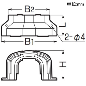 未来工業 【受注生産品】異径ソケット スッキリクイック用 100型⇔70型 カラーねじ付 ミルキーホワイト 【受注生産品】異径ソケット スッキリクイック用 100型⇔70型 カラーねじ付 ミルキーホワイト GKAS-100-70M 画像2