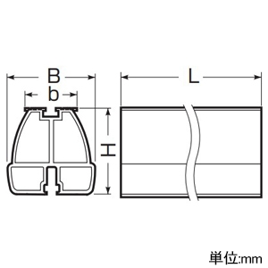 未来工業 固定ブロック エアコン室外機取付用 長さ370mm 許容静荷重980N(100?f) ミルキーホワイト 固定ブロック エアコン室外機取付用 長さ370mm 許容静荷重980N(100?f) ミルキーホワイト GKB-370M 画像2