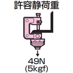 未来工業 ビームラックル 空気管用 H・L・C形鋼用 空気管挟み方式 ビームラックル 空気管用 H・L・C形鋼用 空気管挟み方式 GFH-1 画像4