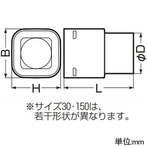 未来工業 コンビネーションカップリング 難燃性 カクフレキ130⇔VE管(VP)(125) 防水リング付 コンビネーションカップリング 難燃性 カクフレキ130⇔VE管(VP)(125) 防水リング付 KFEVP-130 画像2