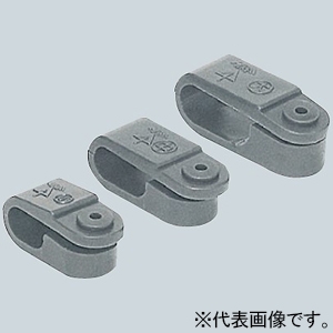 未来工業 VV-F片サドル プラスチック製 スクリュー釘付 1.6×2C・2.0×2C用 KT-S