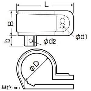 未来工業 SV片サドル SVケーブル・TLフレキ・電線管・同軸ケーブル用 適合径φ6.3〜φ8.5mm スクリュー釘付 黒 SV片サドル SVケーブル・TLフレキ・電線管・同軸ケーブル用 適合径φ6.3〜φ8.5mm スクリュー釘付 黒 KT-3 画像2