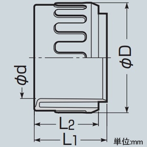 未来工業 管端ブッシング 厚鋼36用 管端ブッシング 厚鋼36用 KZV-36 画像2