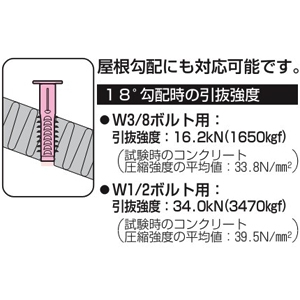 未来工業 カラー・ヘッダーインサート 断熱材・PC板用 断熱材厚50mm以上用 W3/8ボルト用 埋設深さ30mm 白 カラー・ヘッダーインサート 断熱材・PC板用 断熱材厚50mm以上用 W3/8ボルト用 埋設深さ30mm 白 NW-3W 画像4