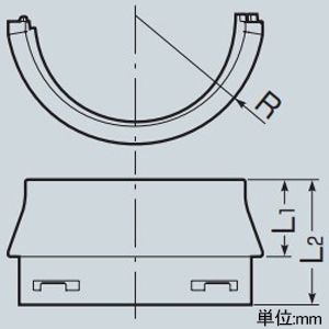 未来工業 異径アダプター スッキリフロート用 GUT-80型・GUH-64型用 黒 異径アダプター スッキリフロート用 GUT-80型・GUH-64型用 黒 GUAI-80-64K 画像2