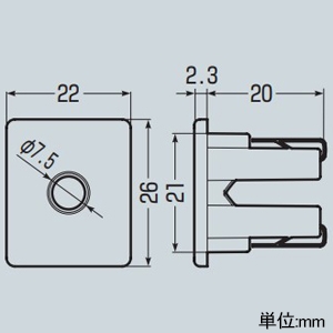 未来工業 固定ブロックジョイント 黒 固定ブロックジョイント 黒 GKBJ-1K 画像2