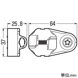 未来工業 ボルト水平支持具 電気・ガス式鋲打機用 鋲打ち機固定タイプ 適合ボルトW3/8 ボルト水平支持具 電気・ガス式鋲打機用 鋲打ち機固定タイプ 適合ボルトW3/8 GGSS-3 画像2