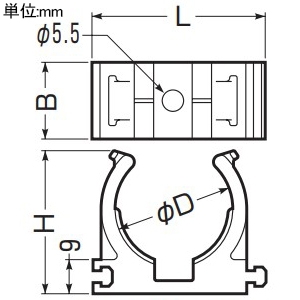 未来工業 連結サドル CD管16・PF単層波付管14用 グレー 連結サドル CD管16・PF単層波付管14用 グレー LSY-16H 画像2