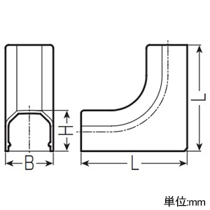 未来工業 入ズミ エネモール付属品 適合モールGML-15M 入ズミ エネモール付属品 適合モールGML-15M GMLI-15M 画像2