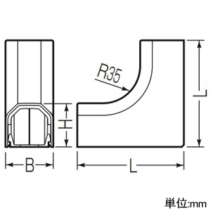 未来工業 入ズミ エネモール付属品 適合モールGML-25M 入ズミ エネモール付属品 適合モールGML-25M GMLI-25M 画像2