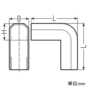 未来工業 出ズミ エネモール付属品 適合モールGML-8M 出ズミ エネモール付属品 適合モールGML-8M GMLD-8M 画像2