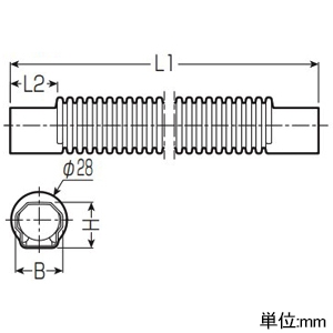 未来工業 フリージョイント エネモール付属品 屋内用 適合モールGML-15M フリージョイント エネモール付属品 屋内用 適合モールGML-15M GMLF-15M 画像2