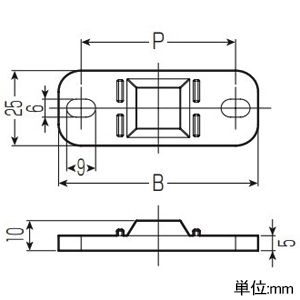 未来工業 両サドル台座 ガス管両サドル用 調整厚1枚5mm 適合両サドルGAST-40 両サドル台座 ガス管両サドル用 調整厚1枚5mm 適合両サドルGAST-40 GASTD-40 画像2