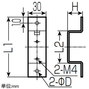 未来工業 ヘッダー架台 ステンレス仕様 保温材有/無ヘッダー兼用 高さ20mm φD5.5mm ヘッダー架台 ステンレス仕様 保温材有/無ヘッダー兼用 高さ20mm φD5.5mm GSH-SKTF-5 画像2