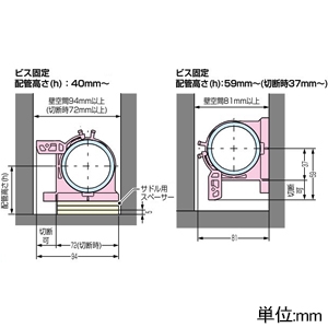 未来工業 レベルマスター 狭所用 適合管外径φ60〜62mm ミルキーホワイト レベルマスター 狭所用 適合管外径φ60〜62mm ミルキーホワイト LM5-50AH 画像4