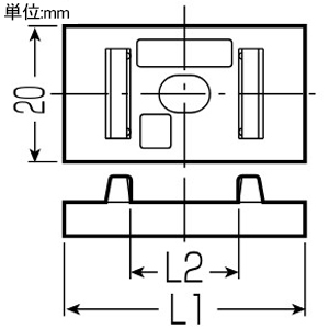 未来工業 サヤ管連結サドル台座 適合サイズ22・25 調整厚1枚5mm サヤ管連結サドル台座 適合サイズ22・25 調整厚1枚5mm LSYD-M 画像2