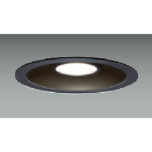 東芝 LEDダウンライト 高気密SB形・浅形 白熱灯器具60Wクラス 埋込穴φ125mm 調光タイプ 電球色 ブラック LEDD87001L(K)-LD
