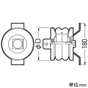 未来工業 止水栓 鉄製 適用管径 適用管径128〜141mm 止水栓 鉄製 適用管径 適用管径128〜141mm MWP-125U 画像2