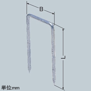 未来工業 固定くい ロングタイプ 外側固定 L550mm 固定くい ロングタイプ 外側固定 L550mm MFU-100L 画像2