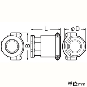 未来工業 コンビネーションカップリング 難燃性 ミラレックス22⇔厚鋼電線管(ねじ付)16 Oリング付 コンビネーションカップリング 難燃性 ミラレックス22⇔厚鋼電線管(ねじ付)16 Oリング付 MFGP-22D 画像2