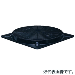 未来工業 マンホール蓋 簡易密閉型(鎖付) 軽荷重型 FRP製 強度T-2 L700mm MKPA-600