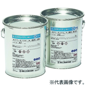 未来工業 エポキシパテL 冬用 等量混合タイプ 容量10kg(主剤5kg・硬化剤5kg) MPT-E10-F