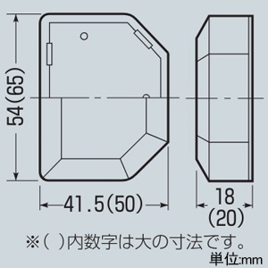 未来工業 T型ジョイント プラモール付属品 大 1〜4号モール兼用ノック付 グレー T型ジョイント プラモール付属品 大 1〜4号モール兼用ノック付 グレー MLT-LG 画像2