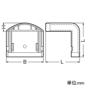 未来工業 出ズミ ワゴンモール付属品 OP5型 ベージュ 出ズミ ワゴンモール付属品 OP5型 ベージュ OPD-5J 画像2