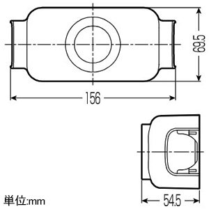 未来工業 給水栓用チーズボックス モールダクト用 60型 チョコレート 給水栓用チーズボックス モールダクト用 60型 チョコレート MDTB-60T 画像2