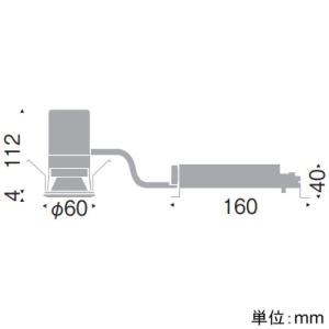 遠藤照明 LEDベースダウンライト 一般型 高気密SB形 防雨型 400TYPE EFD13W・白熱球60W器具相当 埋込穴φ50mm 中角配光 12000〜1800K 鏡面コーン・白枠 電源別売 LEDベースダウンライト 一般型 高気密SB形 防雨型 400TYPE EFD13W・白熱球60W器具相当 埋込穴φ50mm 中角配光 12000〜1800K 鏡面コーン・白枠 電源別売 SXD1118W 画像2