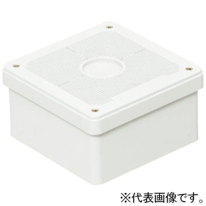 未来工業 【受注生産品】 プールボックス 取付自在蓋 防雨型 カベ白 PVP-1507FW
