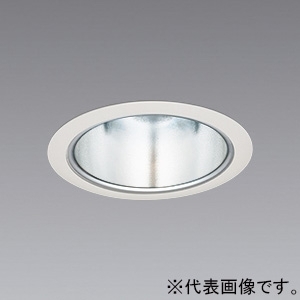 遠藤照明 LEDベースダウンライト 一般型 2400TYPE CDM-TC35W器具相当 埋込穴φ75mm 超広角配光 温白色 鏡面マットコーン・白枠 電源別売 ERD9610W