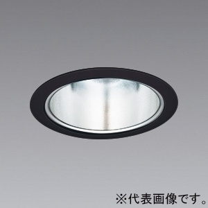 遠藤照明 LEDベースダウンライト 一般型 2400TYPE CDM-TC35W器具相当 埋込穴φ75mm 超広角配光 温白色 鏡面マットコーン・黒枠 電源別売 ERD9610B