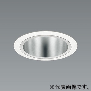 遠藤照明 LEDベースダウンライト C50タイプ 110Vφ50省電力ダイクロハロゲン球50W形40W器具相当 埋込穴φ75mm 広角配光 ナチュラルホワイト(4000K) 鏡面マットコーン・白枠 電源別売 ERD6965WA