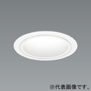 遠藤照明 LEDベースダウンライト C50タイプ 110Vφ50省電力ダイクロハロゲン球50W形40W器具相当 埋込穴φ75mm 広角配光 ナチュラルホワイト(4000K) 白コーン 電源別売 ERD6993WA