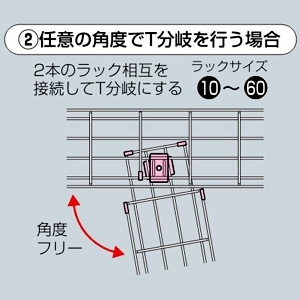 未来工業 水平角度固定金具 ミラメッシュ付属品 電気亜鉛めっき仕様 ミラメッシュ全サイズ用 端面キャップ付 水平角度固定金具 ミラメッシュ付属品 電気亜鉛めっき仕様 ミラメッシュ全サイズ用 端面キャップ付 SRM6-HK 画像3