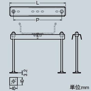 未来工業 ミラメッシュ用架台 適合ラックSRM6-10〜20 ミラメッシュ用架台 適合ラックSRM6-10〜20 SRM6-MK20 画像2