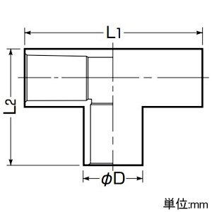 未来工業 J管チーズ 適合管VE14 ベージュ J管チーズ 適合管VE14 ベージュ VET-14J 画像2