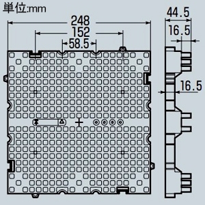 未来工業 ボーダーパネル 適合システムXS50P ボーダーパネル 適合システムXS50P XS50-BP 画像2