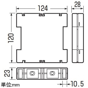 未来工業 コンセントジョインター4 シングルコンセント用 4個口 コンセントジョインター4 シングルコンセント用 4個口 XYZ-SWC-4 画像2