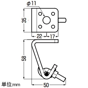 未来工業 ワイヤー支持金具 適合ワイヤー径φ4.8〜φ9.6mm ワイヤー支持金具 適合ワイヤー径φ4.8〜φ9.6mm YKH-TB-set 画像2