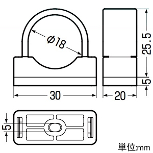 未来工業 VP台付サドル ドレンパイプDP-14・VP管DP13用 黒 VP台付サドル ドレンパイプDP-14・VP管DP13用 黒 VPS-13K-set 画像2